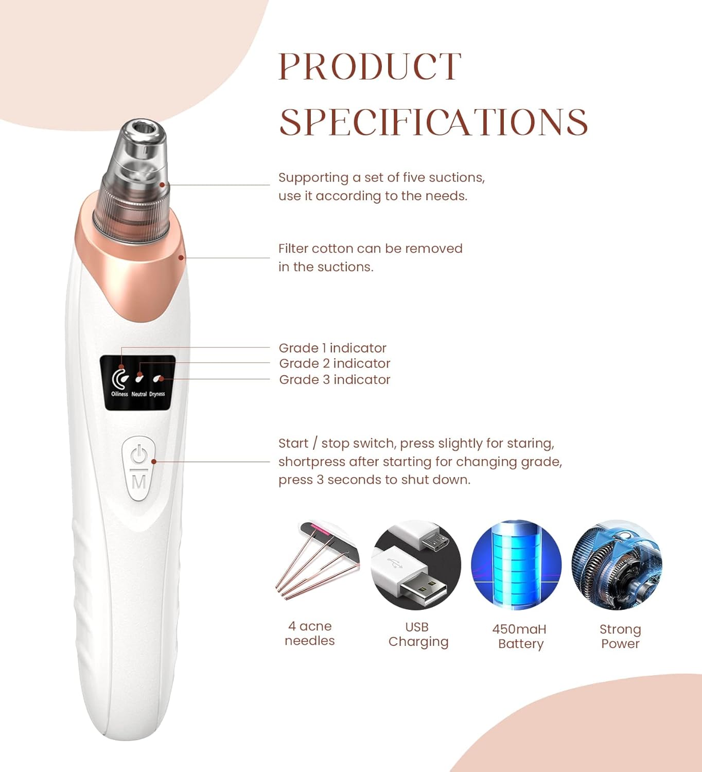 VacuaSkin™ Deep Pore Facial Vacuum